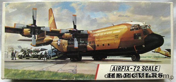 Airfix 1/72 C-130K Hercules With Bloodhound Missile / Launcher / Tractor, 881 plastic model kit